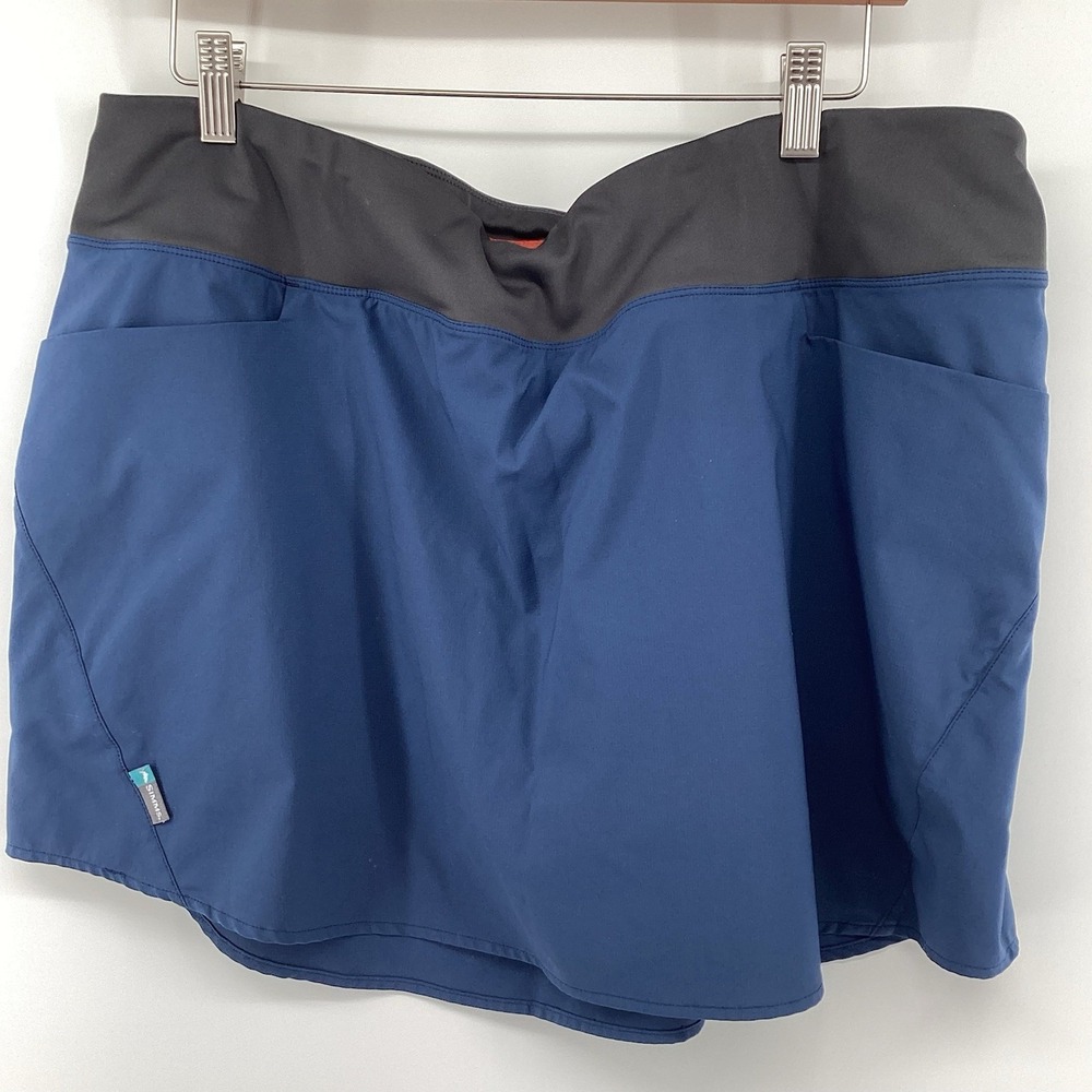 Women's Simms Fishing Athletic Skort- Navy- XL - Picture 2 of 11